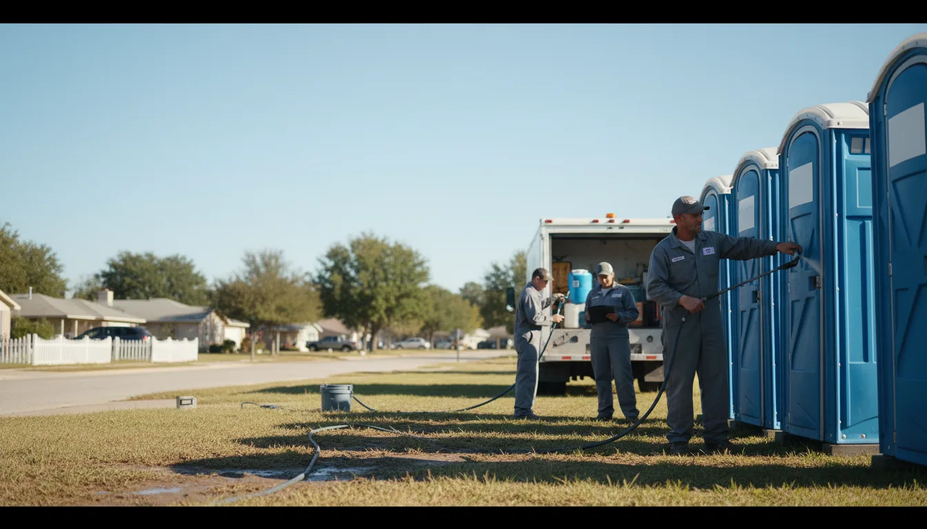 Long-Term Portable Toilet Rental in Byers, CO near me
